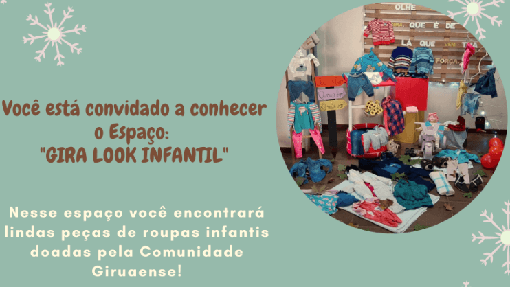 Campanha “Agasalhe Uma Criança” realizará doações de roupas para alunos matriculados na Educação Infantil